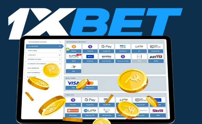 1xBet में जमा करने के तरीके